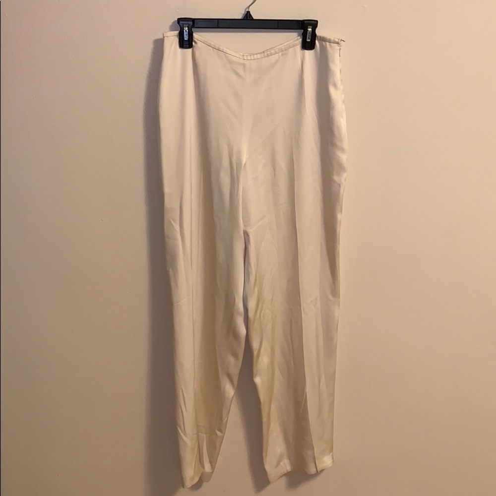 Silk pants
